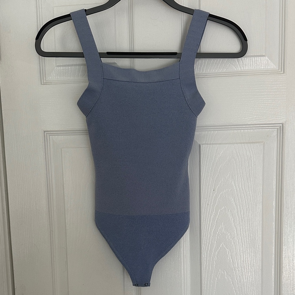 Abercrombie & Fitch Slate Blue Bodysuit